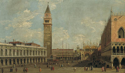 Markusplatz in Venedig;