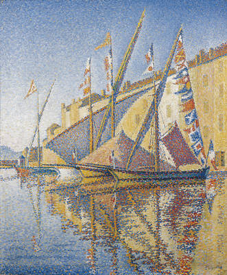 Segelboote im Hafen von Saint-Tropez;