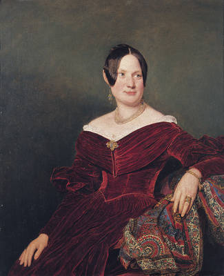 Bildnis Frau Auguste Leyden-Pflügl
